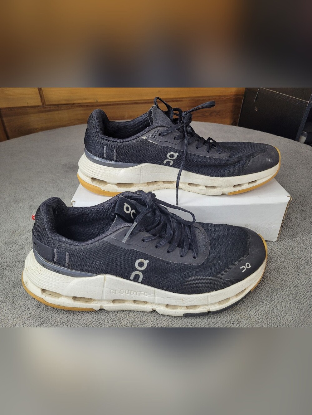 On Cloud Nova Form 2 Running Shoes Mens Size 7.5 Black 3ME30151430